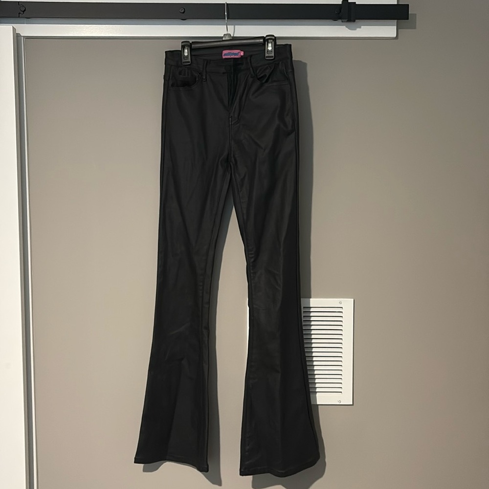 Edikted faux leather pants